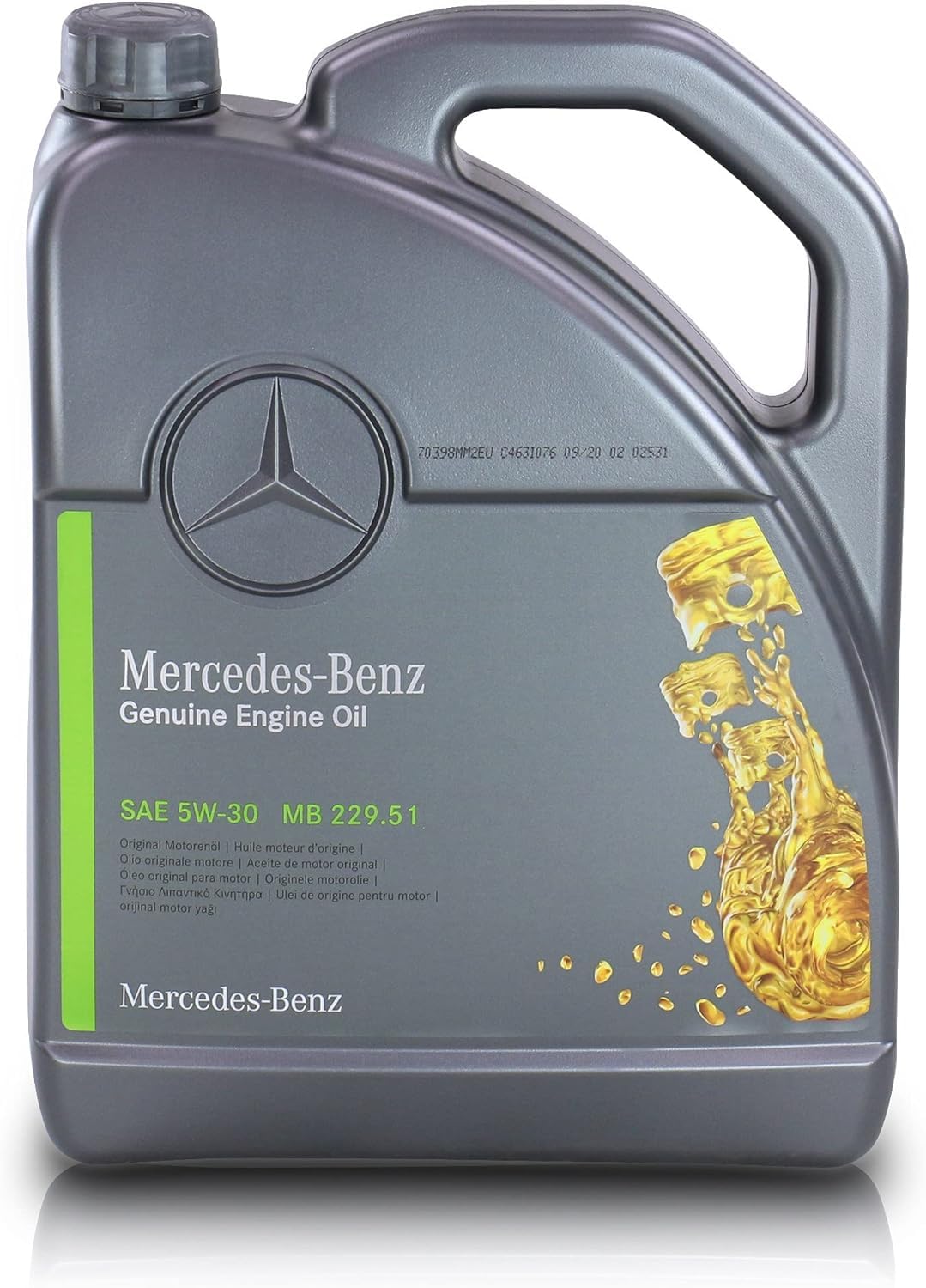 Original Mercedes Benz Motorenöl 5W-30 MB 229,51 5 L