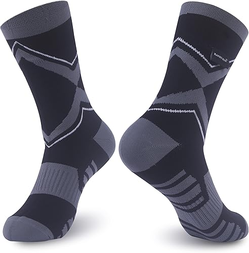 RANDY SUN Calcetines impermeables y transpirables, certificado SGS Unisex Novedad Esquí Trekking Senderismo Vadeo Sendero Calcetines
