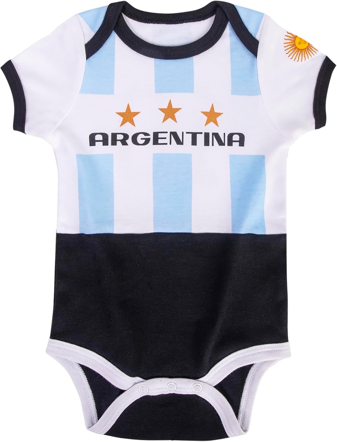Cnins Sporty Baby Bodysuit 0-24M, Soccer-Themed Infant Onesie for Game Days, Family Matching Outfits, Party & Gift - Image 4
