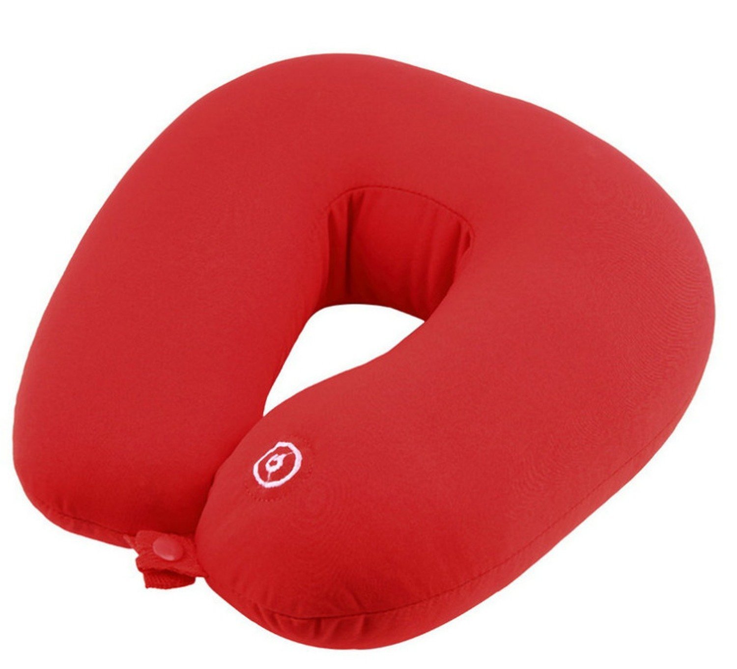 Styleys Vibrating Microbead Neck Massage Cushion | Home, Office, Travel Pillow (Red)-image-28