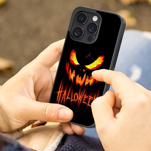 Miniatura 3 de Fundas de teléfono de calabaza espeluznante de Halloween compatibles con iPhone 15 14 13 12 11 Pro Max XR Samsung Galaxy S23 S22 S21 S20 FE Note 20