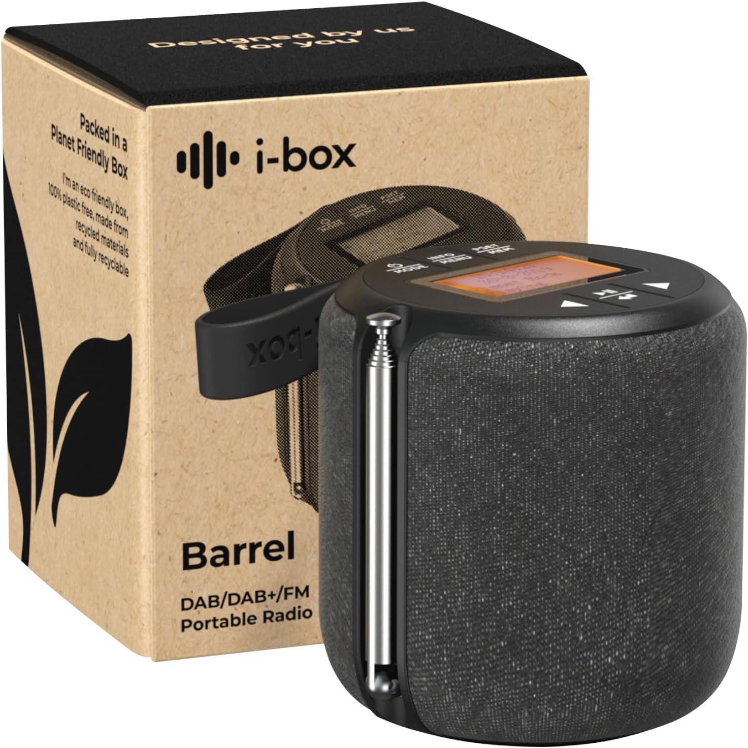 DAB Radio Portable, Bluetooth Speaker, DAB Plus/DAB Radio, FM Radio ...