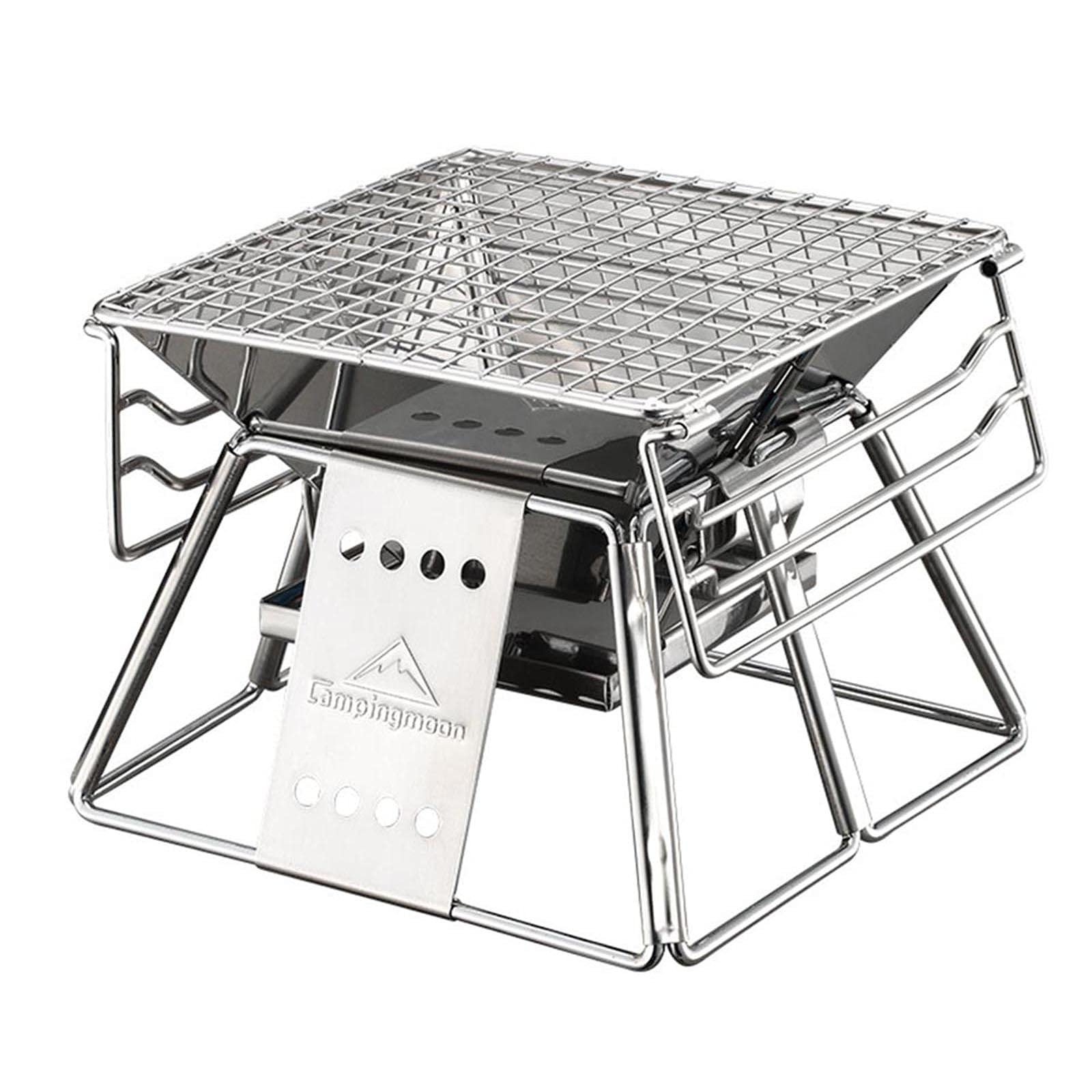 Barbecue portable pliant extérieur TIM-LI : gril de camping idéal pique-nique