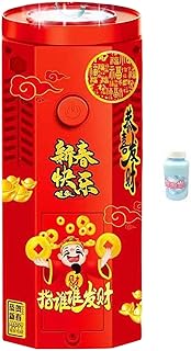 Bubble Blower Machine | 12 Holes Bubble Blower | Foam Party Machine, Bubble Maker Foam Machine with Lights & Sound Outdoor Toys, Party Favors Dalian