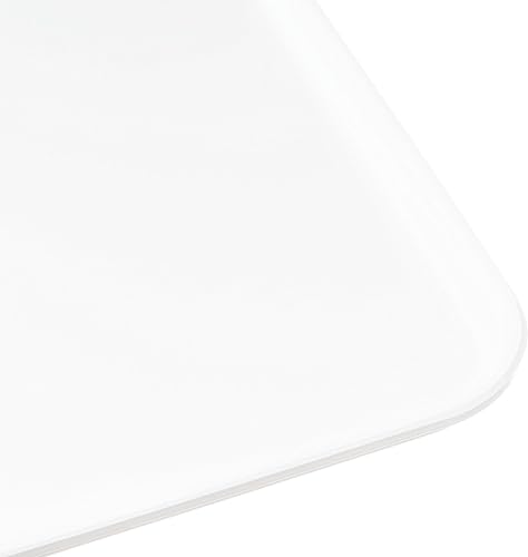 Miniatura 4 de Carlisle FoodService Products 1230FMT301 Bandeja de exhibición de servicio de alimentos, 30 x 12 pulgadas, color blanco (paquete de 12)