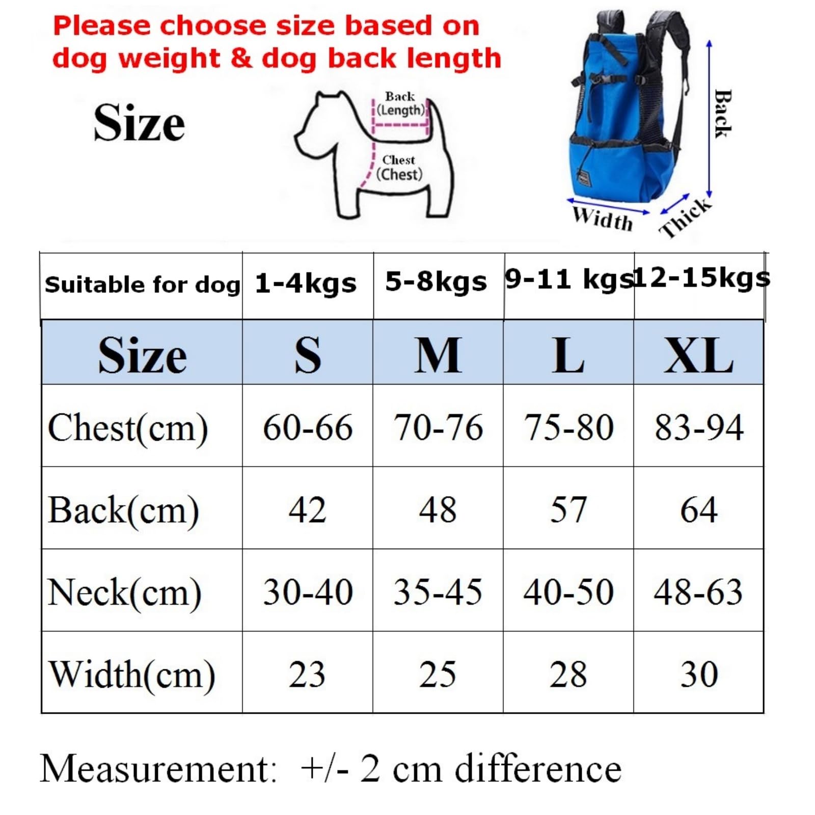 Borsa Viaggio Animali Zaino da Trasporto per Cani Compagnia Ventilato Escursioni E Viaggi, A Maglia Traspirante All'aperto Piccoli Gatti in Bicicletta Moto-Black-l(9-11kgs)