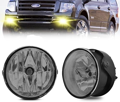 Miniatura 15 de Faros antiniebla compatibles con Nissan Altima 4DR Sedan 2007-2009 con arnés de cableado e interruptor 1999 2000 Civic,LED.,GMC LED amarillo
