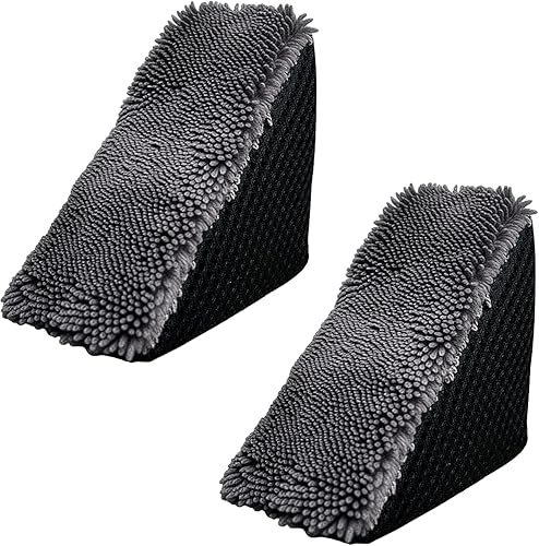 Miniatura 1 de Almohadillas aplicadoras de brillo de neumáticos, esponjas aplicadoras de vendaje de neumáticos, limpieza de brillo de rueda de contorno de