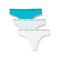 Calvin Klein Slip Brasiliana Donna Confezione da 3 con Pizzo, Multicolore (Azalea/Lychee/White)