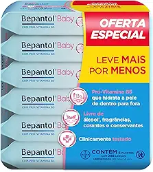 Bepantol Baby Lenço Umedecido, 288 unidades, Leve Mais e Pague Menos