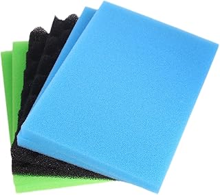 INGVIEE Compatible Filter Foam Sponge Set Fit for Blagdon Mini-Pond 4500L and 6000L Models (2x Black Coarse, 2x Green Medium, 2x Blue Fine)
