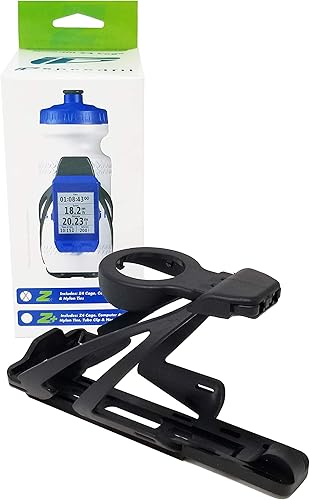 Vista 2 de Speedfil Z4 Between-The-Arms (BTA) Jaula para botella de agua con soporte para computadora.