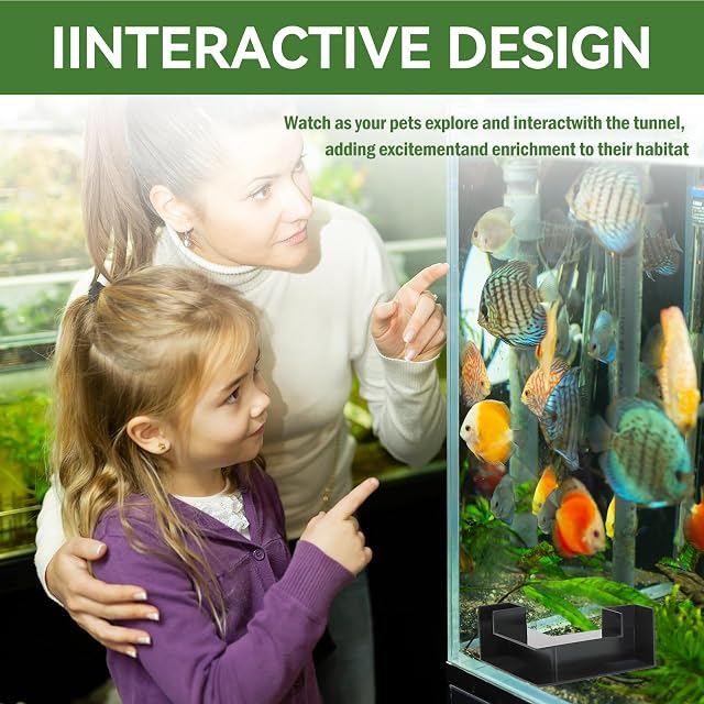 Foto 4 de 6 de UOSIWYA Túnel para acuario, escondite de camarones, túnel de pez, acuario, accesorios de cueva, 12,5 cm