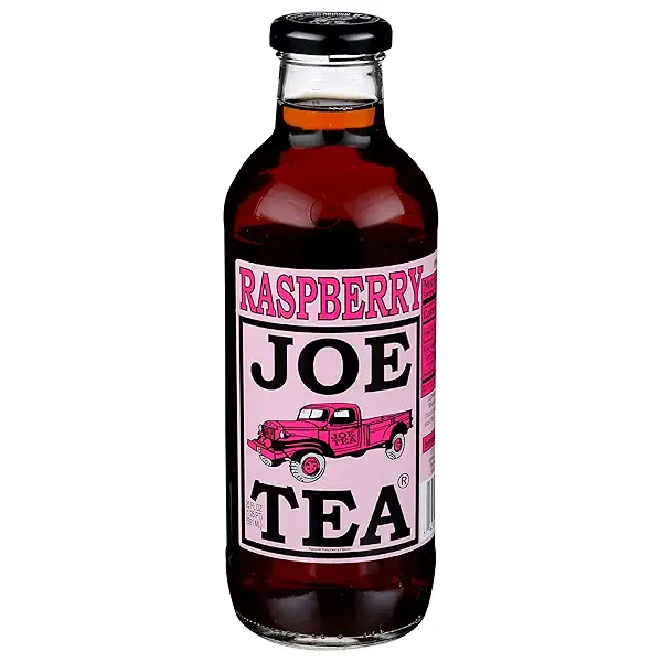 JOE TEA 20 OZ GLASS (Raspberry Tea) 1