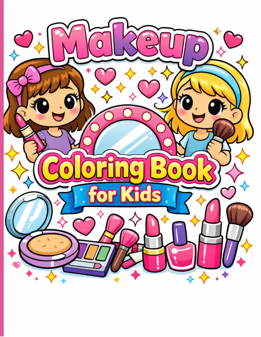 Makeup Coloring Book for Kids||Pretty Makeup & Beauty Coloring Book ||Stylish Makeup & Beauty Coloring Book