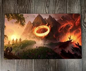 Paramint Dark Lotus (Bordi cuciti) - Tappetino da Gioco MTG