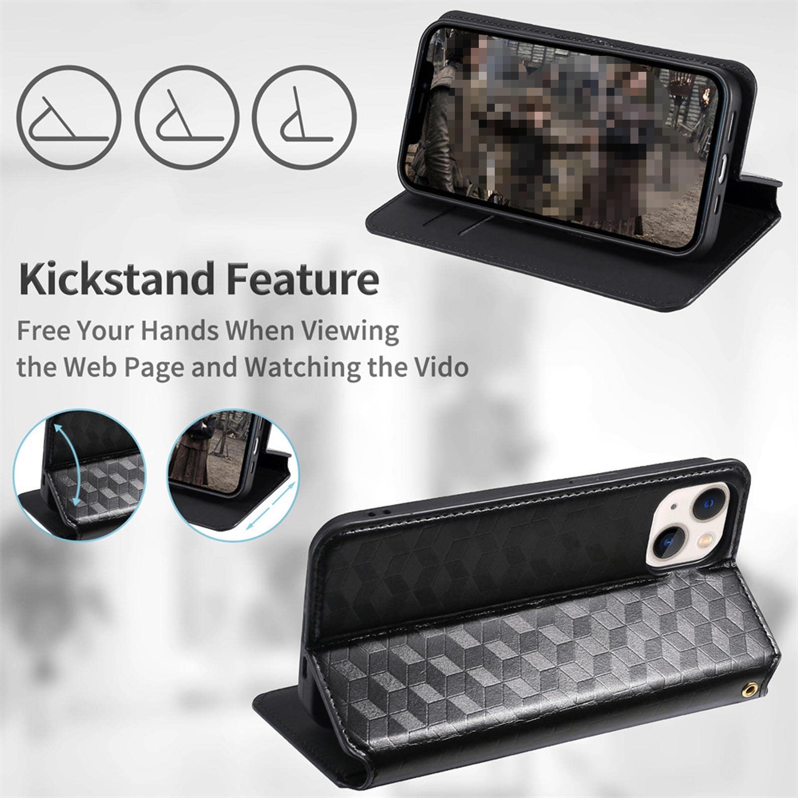 FMPCUON Cover per Sony Xperia 1 IV, Custodia in Pelle Magnetica Portafoglio, Custodia Pelle Sintetica TPU Antiurto, Funzione Supporto Slot Schede per Sony Xperia 1 IV, Marrone