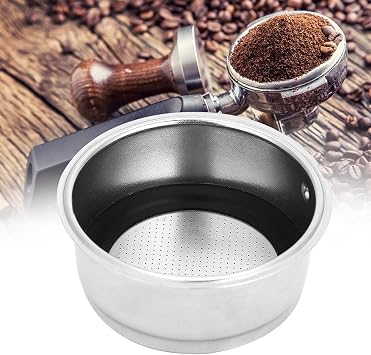 Watris Veiyi Coffee Filter Basket, 51mm 2 Cups Espresso Filter Basket