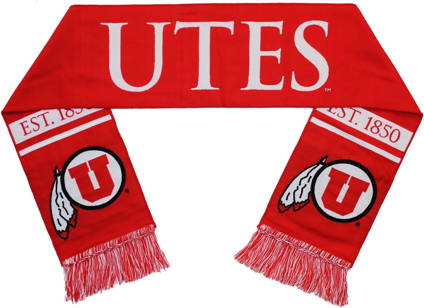 Tradition Scarves Utah Utes Scarf - University of Utah Woven Classic
