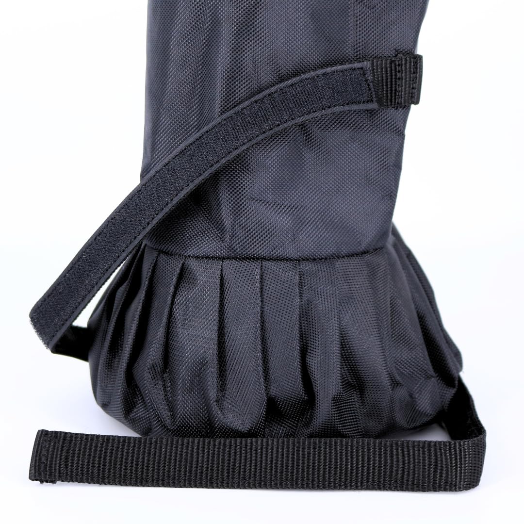 PFIFF 103109 - Zapatos de tratamiento impermeables para pezuñas y garras, material de lona, talla única, color negro