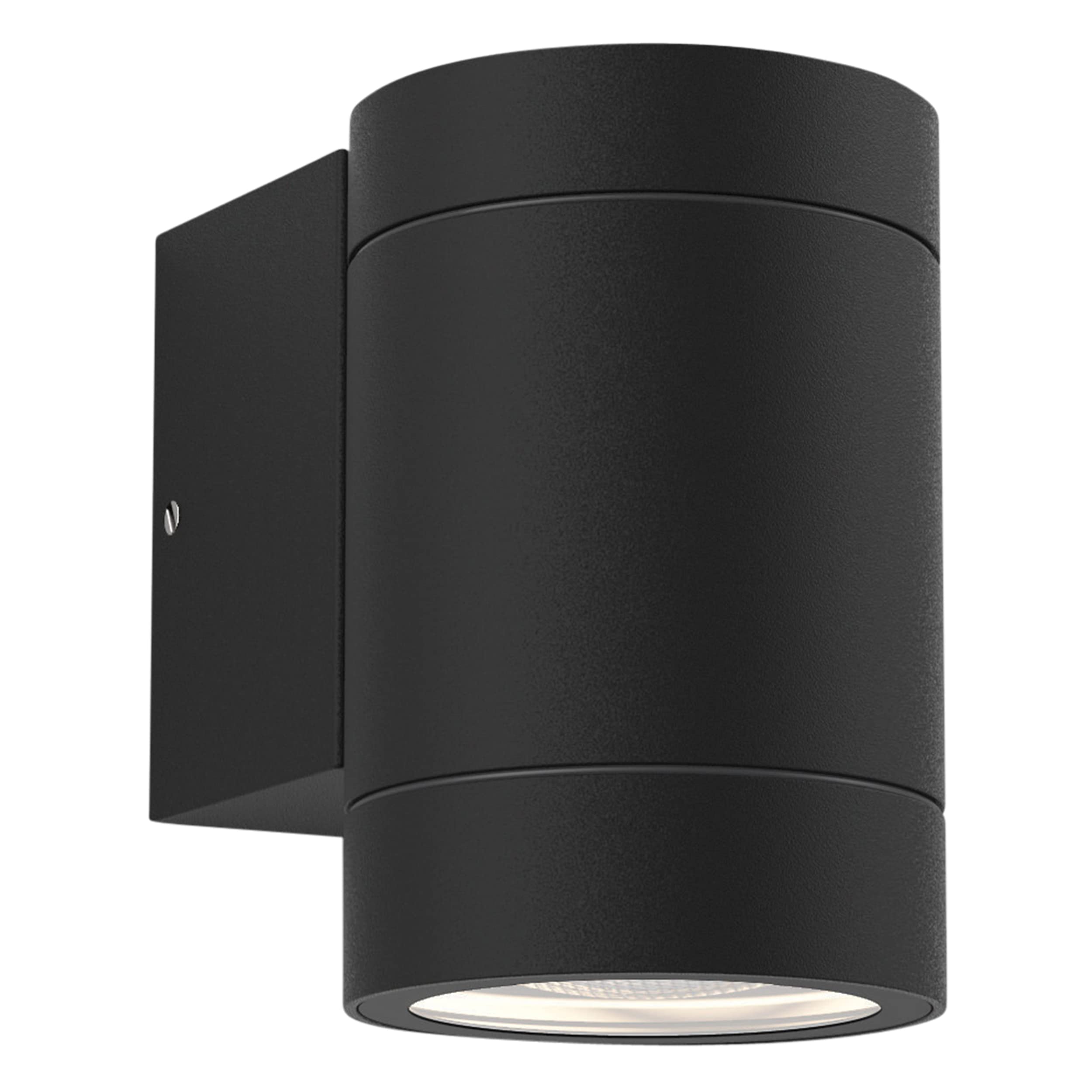 Dartmouth Single LED Textured Black Wall Light Astro
