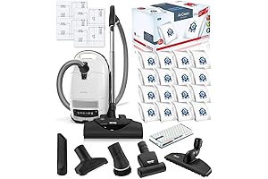 Miele Complete C3 Cat and Dog Canister Vacuum with HEPA Filter and Pet Powerhead