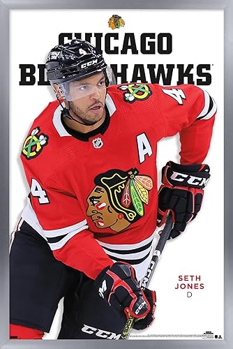 Trends International NHL Chicago Blackhawks - Póster de pared de la serie 23 de Seth Jones