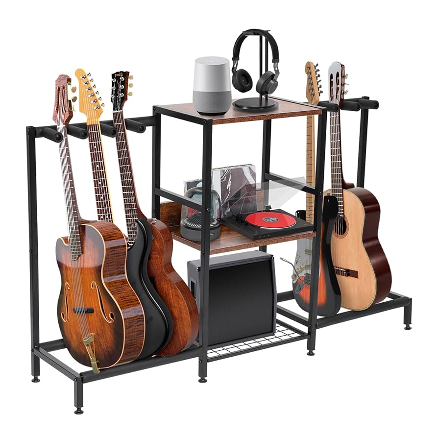 Amazon.com: Nisorpa Guitar Rack 8 Electric Bass Guitar