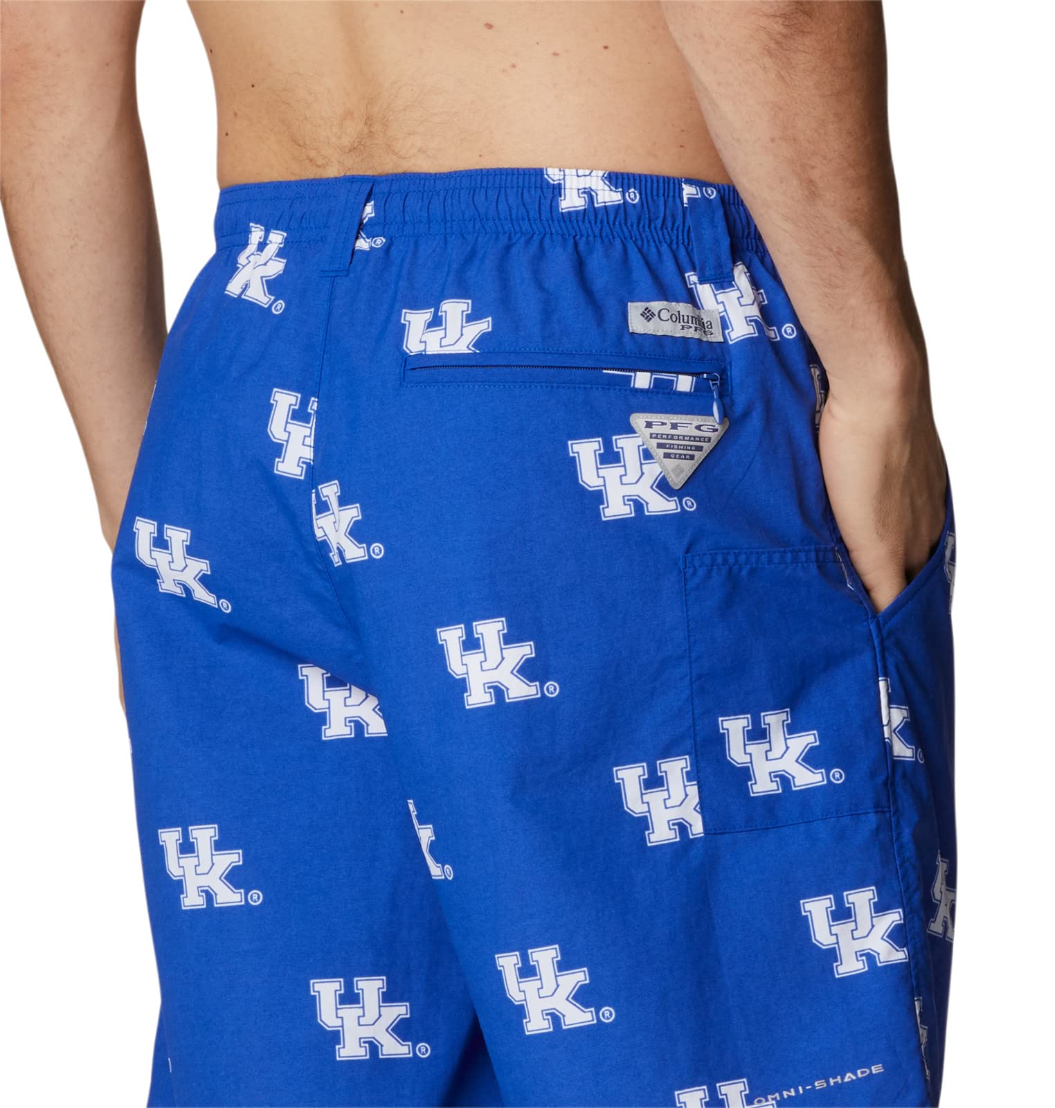 Columbia Collegiate Backcast II nadruk krótki męski Collegiate Backcast II Printed Short