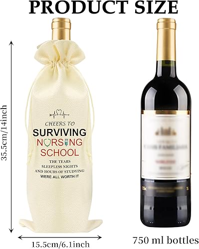 Miniatura 2 de Regalos de graduación de escuela de enfermería para mujeres que sobreviven a la escuela de enfermería, decoraciones de graduación, decoración de