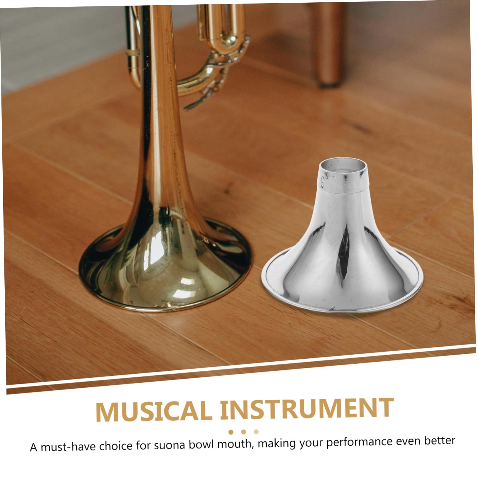 Alasum 5pièces Accessoire De Suona Métal Épaissi Remplacement Professionnel De Bouche De Suona Pour Musique Traditionnelle Conception Et Pratique