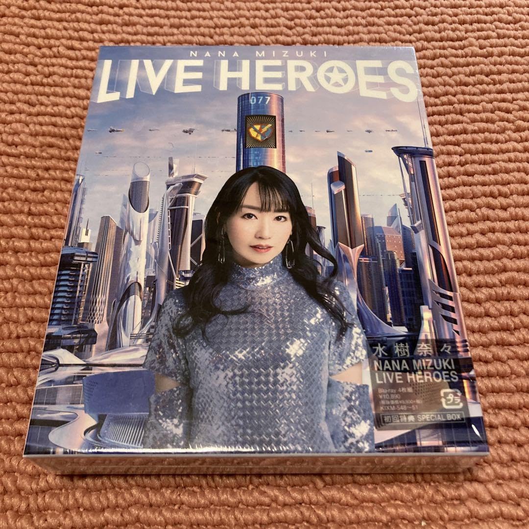 Amazon.co.jp: 水樹奈々 Blu-ray 4枚組 LIVE HEROES : おもちゃ