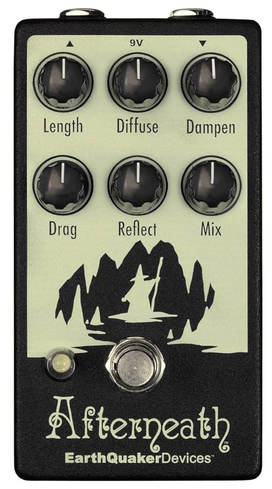 ギター EarthQuaker Devices Afterneath Afterneath Enhanced Otherworldly Reverberator — EarthQuaker