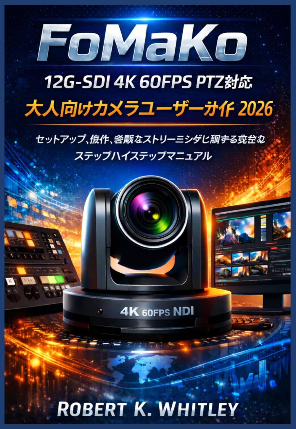 FoMaKo 12G-SDI 4K 60FPS PTZ対応 大人向けカメラユーザーガイド 2026: セットアップ、操作、高度なストリーミングに関する完全なステップバイステップマニュアル (日常使いマスターシリーズ)