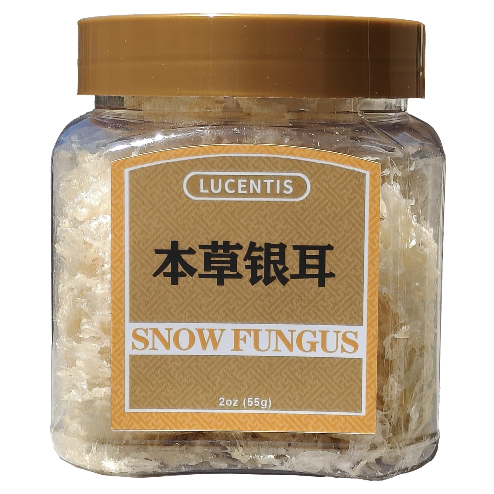 Herbal Tremella (White Fungus) 55g | Premium Snow Fungus | Natural Hydrating Superfood for Beauty & Wellness (本草银耳)