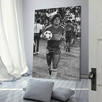 Amazon.co.jp: ディエゴマラドーナポスター壁飾りアルゼンチン