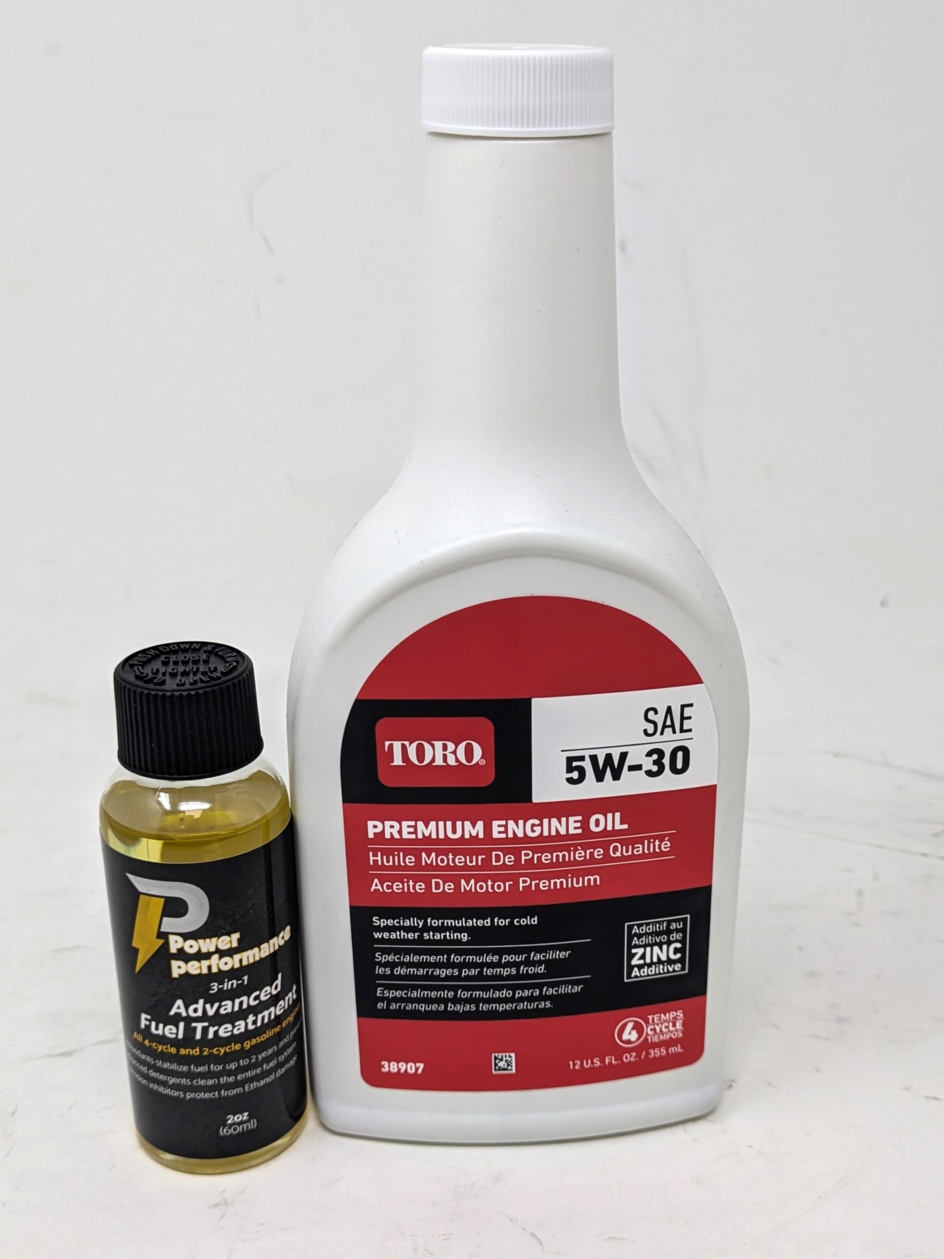 Amazon.com: Toro 38907 SAE 5W-30 Premium Engine Oil 12oz Bottle