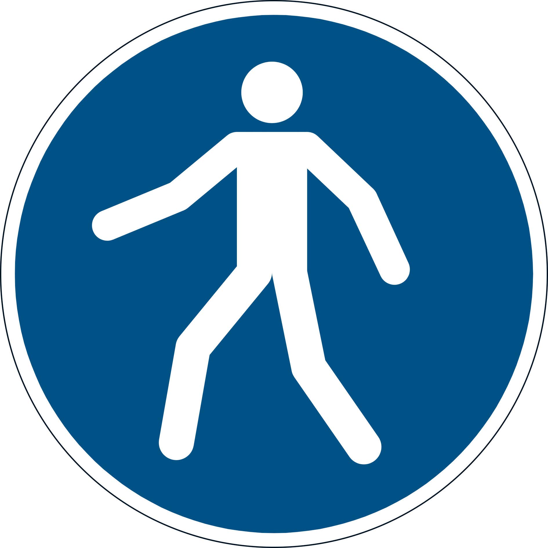 VSafety Danger. Keep Out Sign - orizzontale - 400 mm x 300 mm - vinile