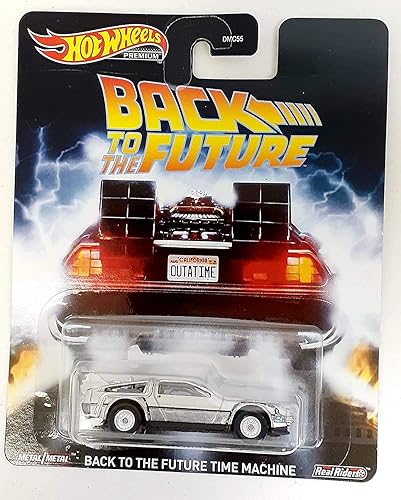 Hot Wheels Máquina Premium Back to The Future Time - Real Riders