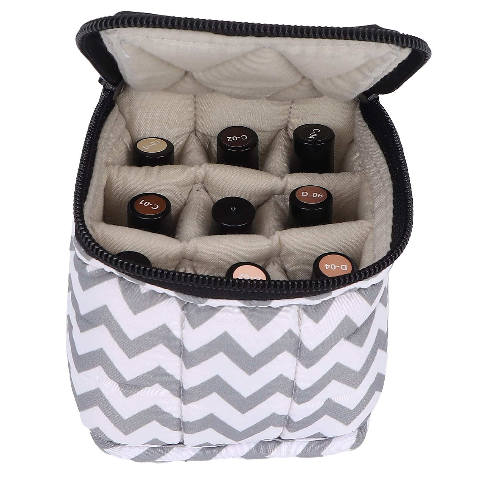 Nail Polish Storage Bag, Convenient to Carry Nail Polish Carrying Bag 9 Compartments for Travel for Home for Outdoors for Life