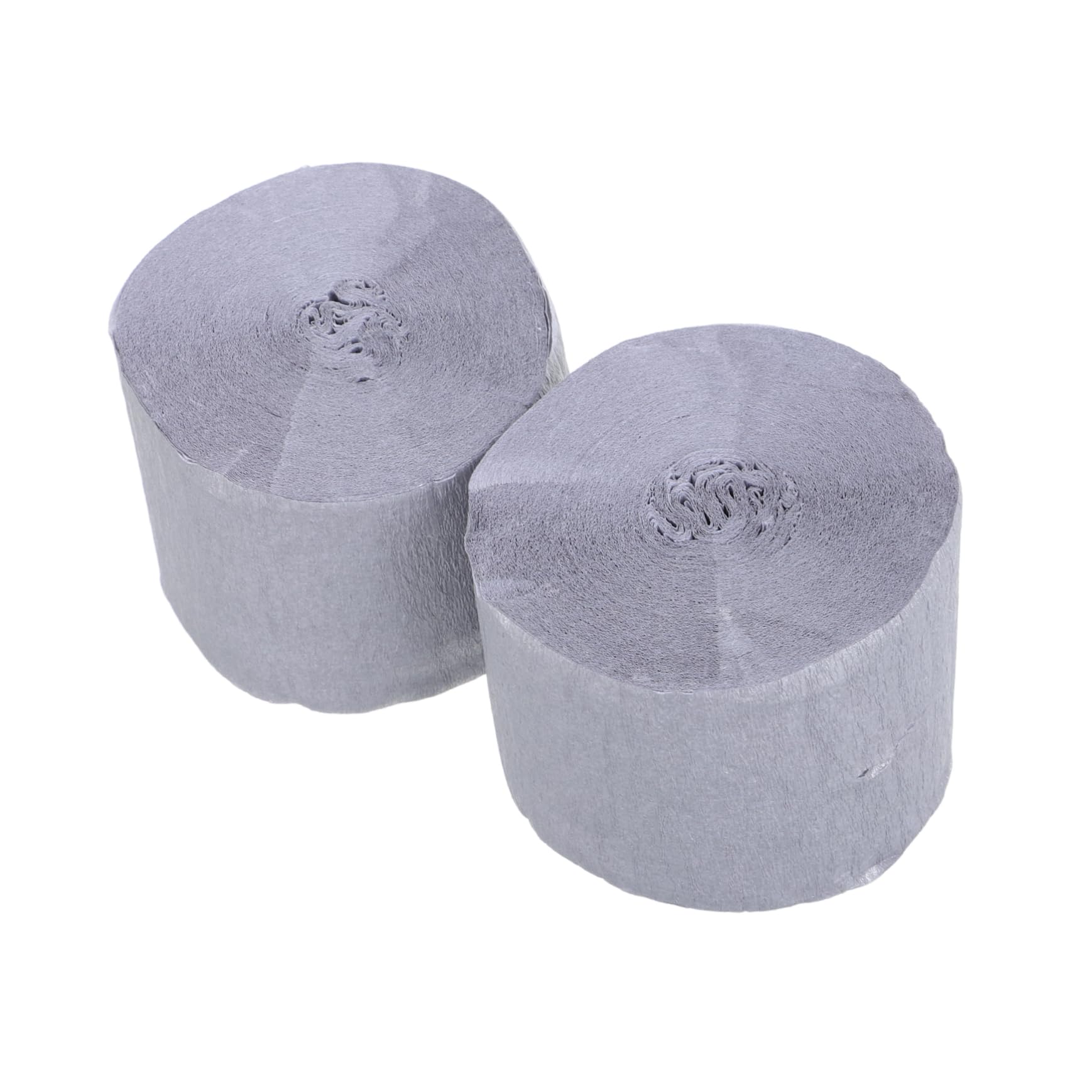 KONTONTY Happy Birthday Streamers DIY Paper Decorations 2 Rolls Crepe Paper Streamers 25m Elastic Versatile Party Decorations