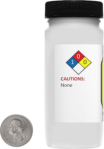 Miniatura 9 de Lactato de calcio C6H10CaO6.5H2O 99% USP-FCC Polvo de grado alimenticio 6 Oz en una botella