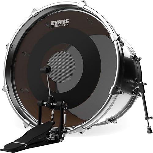 Miniatura 18 de Evans Cabezales de tambor – dB One Snare Batter Drum Head – Reduce el volumen – Tonos equilibrados y fieles al kit – 14 pulgadas