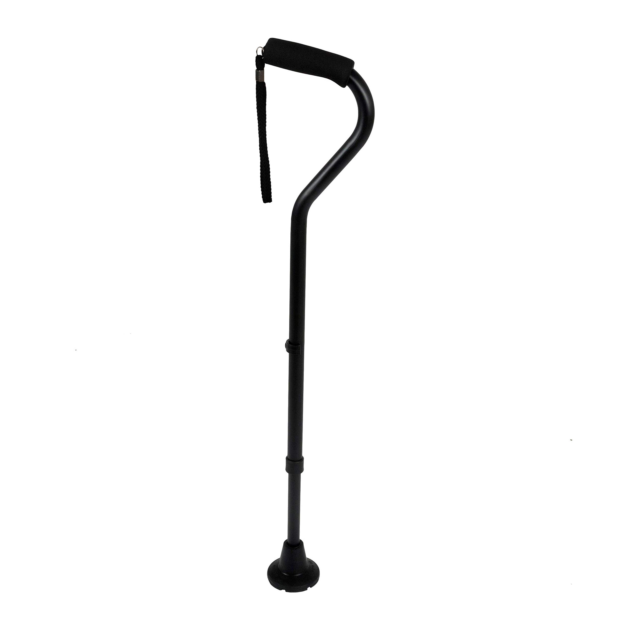 KMINAKMINA COMFORT Cane, Aluminium Walking Sticks, Offset Cane, Walking Sticks Adjustable Height