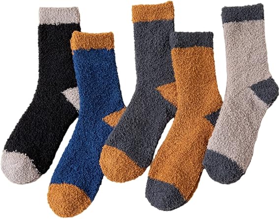 Amazon Co Jp ルームソックス 靴下 メンズ 防寒 冬 暖かい もこもこ靴下 ふんわりソフトタッチ 男性用 無地 室内 ルームソックス アウトドア くつした 暖かい靴下 25 28cm 5足組 ファッション Amazon Co Jp ルームソックス 靴下 メンズ 防寒 冬 暖かい もこもこ靴下 ふんわりソフトタッチ 男性用 無地 室内 ルームソックス アウトドア くつした 暖かい靴下 25 28cm 5足組 ファッション