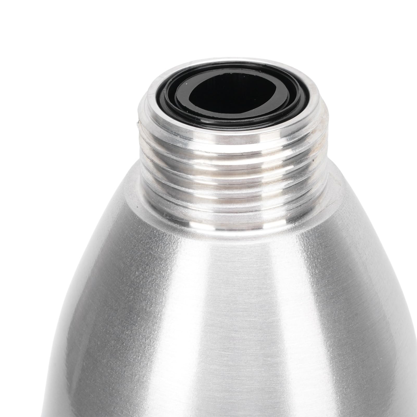 Eujgoov Sifón de Soda, Máquina Portátil de Agua con Gas de 1 Litro, Máquina Carbonatada de Aluminio para Acampar en Casa, Perfecta para Cócteles y Bebidas de Bricolaje