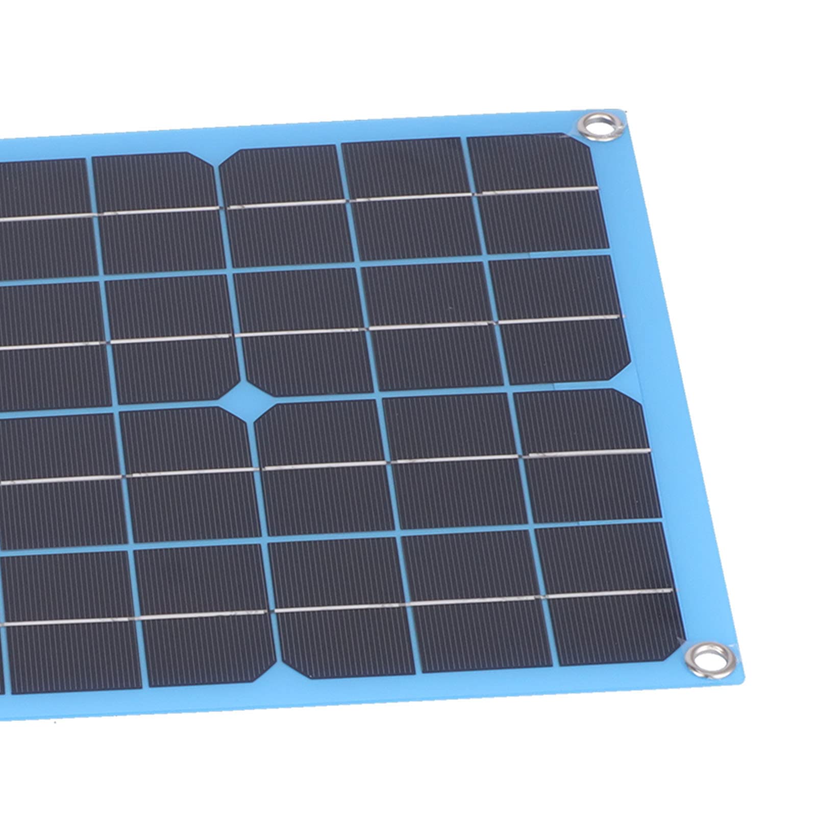 Monokrystaliczny silikonowy panel słoneczny 20 W, przenośna ładowarka USB, wysoka wydajność konwersji, z interfejsami USBDC, do smartfonów, tabletów, baterii