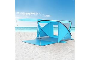 Tienda de campaña para playa que protege del sol UPF 50+