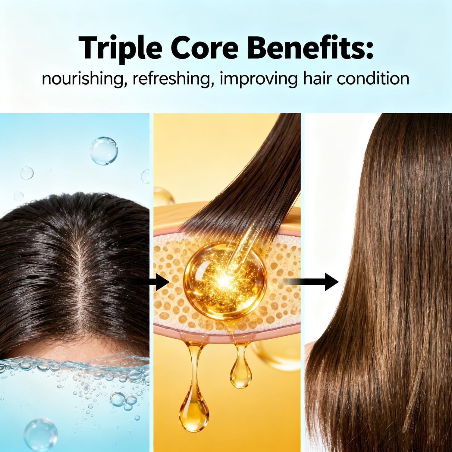 Shampoing Rouran Nourrissant Hydratant Ingrédients Naturels