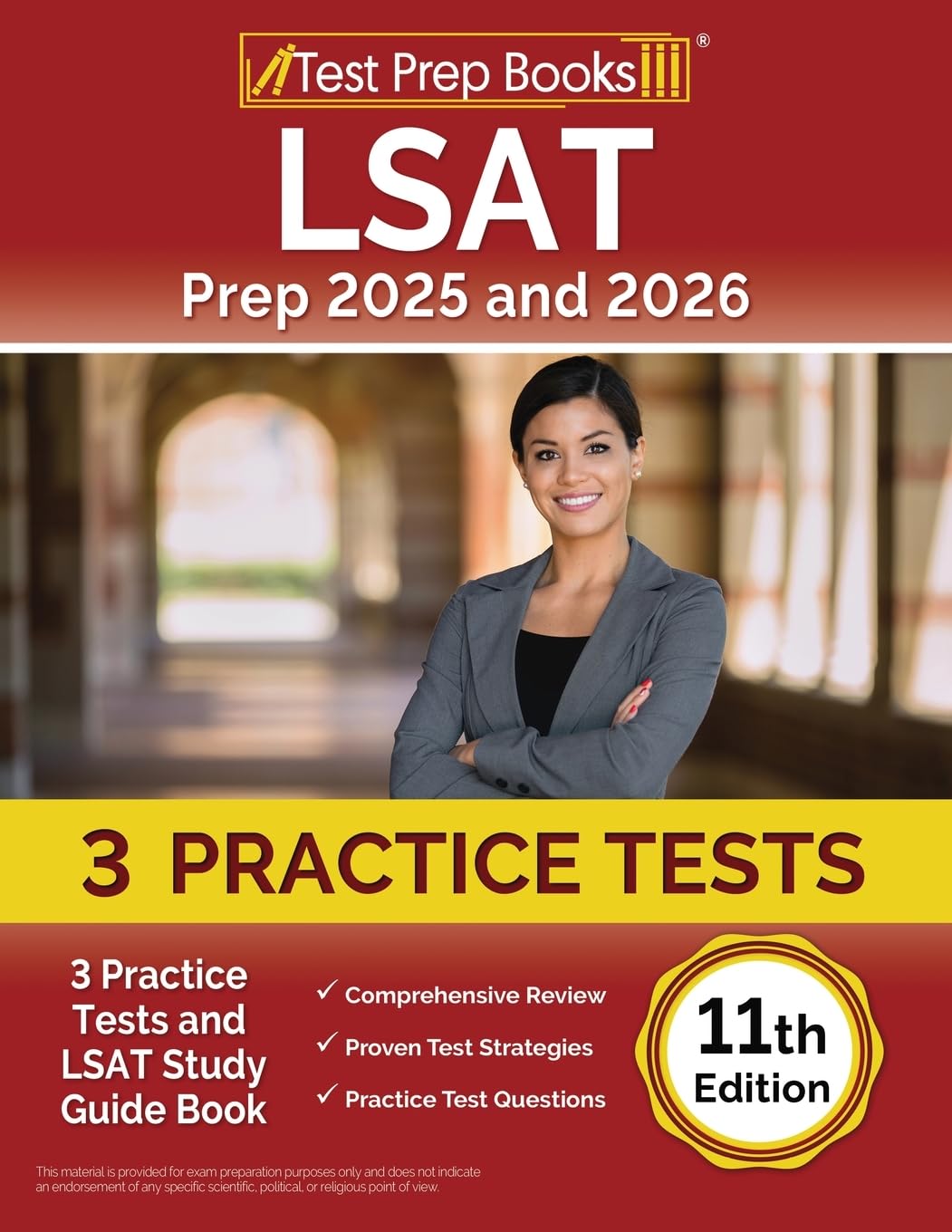 LSAT Prep: Practice Tests and LSAT Study Guide Book: [11th Edition]